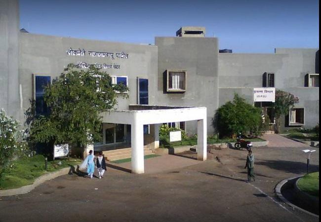 Loknete Rajarambapu Patil Ayurvedic Medical College sangli Maharashtra - from front