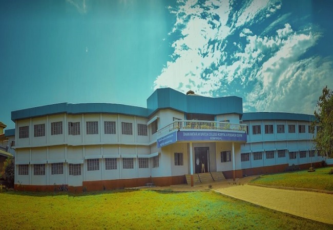 Dhanvantari Ayurveda College Hospital and Research Centre uttara kannada karnataka - Front view